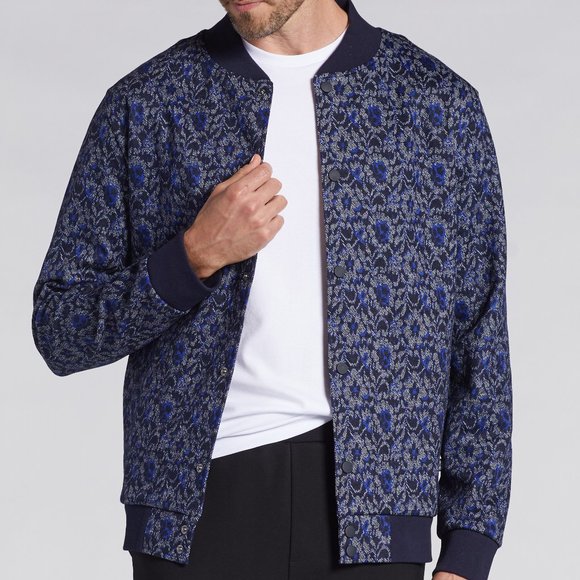 GRAZIANO Luxe Baseball Jacket - Picture 1 of 4